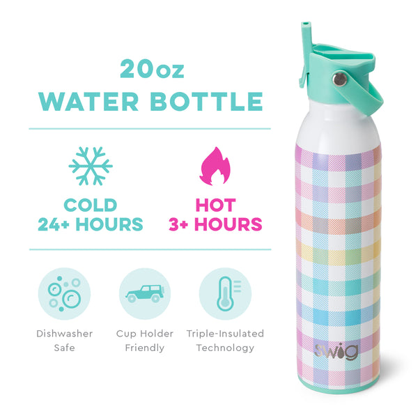 SWIG Flip + Sip Water Bottle - Pretty in Plaid – Raspberry Row