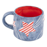 GLORY HAUS Stars 4th of July Mug