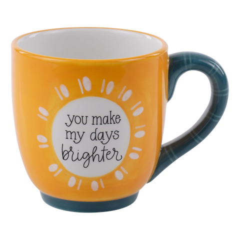 GLORY HAUS Days Brighter Friend Mug