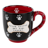 GLORY HAUS Drink Coffee Pet Dog Repeat Mug