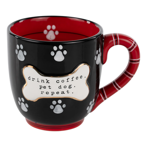 GLORY HAUS Drink Coffee Pet Dog Repeat Mug