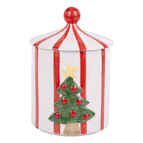 GLORY HAUS Christmas Tree Canister