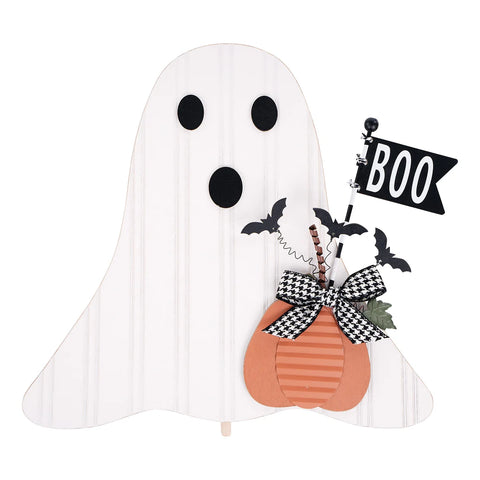 GLORY HAUS Boo Flag Ghost Topper