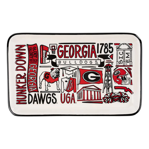 GLORY HAUS UGA Collage Trinket Tray