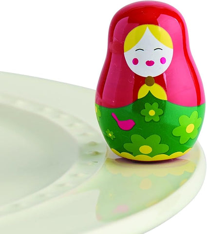 NORA FLEMING All Dolled Up Nesting Doll Mini