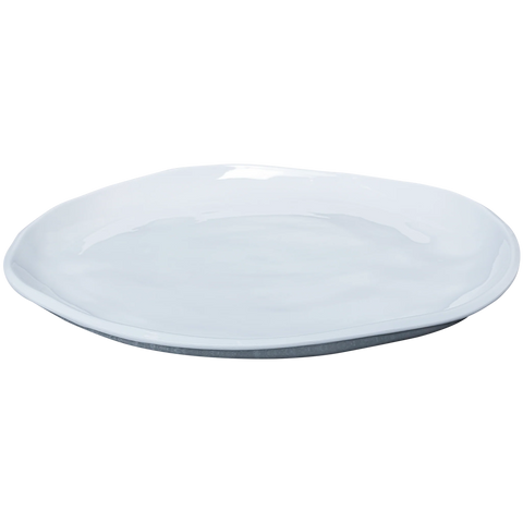 RELISH Simple Round Salad Plate - White