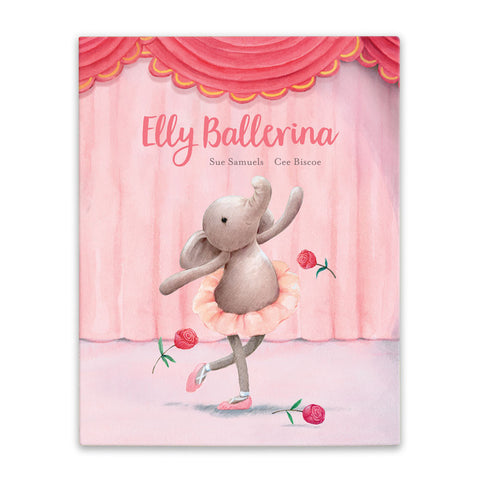 JELLYCAT Elly Ballerina Book