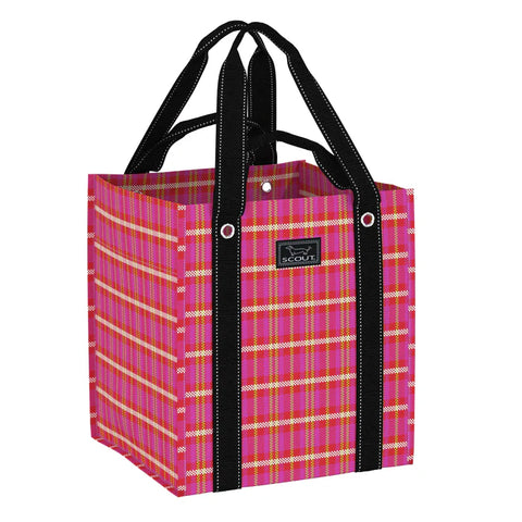 SCOUT Bagette Market Tote Bag - Sweet Tartan