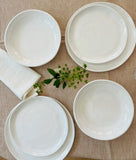 RELISH Simple Round Salad Plate - White