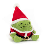 JELLYCAT Santa Ricky Rain Frog