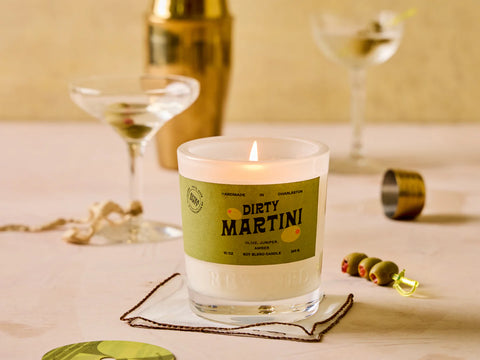 Rewined Candle -  Dirty Martini