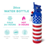 SWIG Flip + Sip Bottle (26oz.) - All American