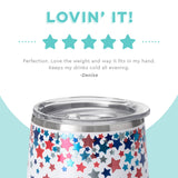 SWIG Stemless Wine - Star Spangled