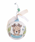 GLORY HAUS Baby Boy Deer 1st Christmas Ornament