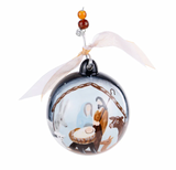 GLORY HAUS Starry Night Nativity Ornament