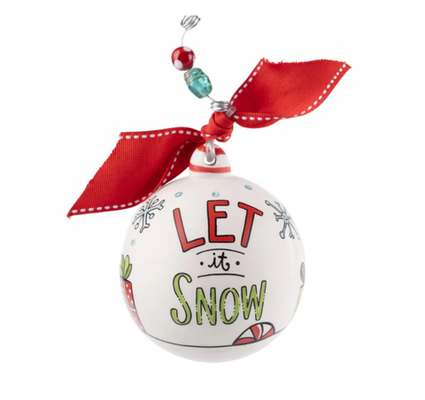 GLORY HAUS Let It Snow Ornament