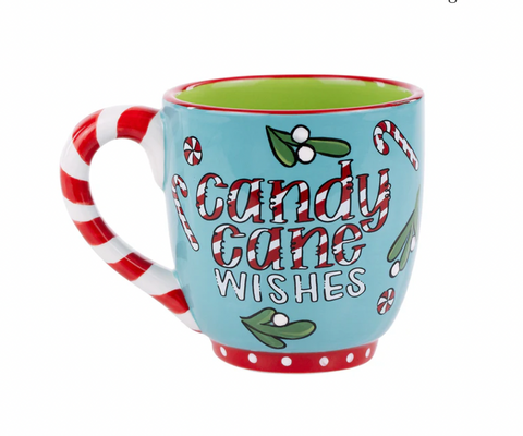 GLORY HAUS Candy Cane Wishes Mug