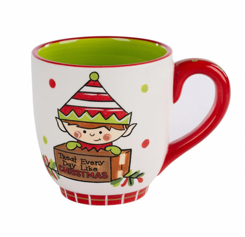 GLORY HAUS Treat Every Day Like Christmas Mug