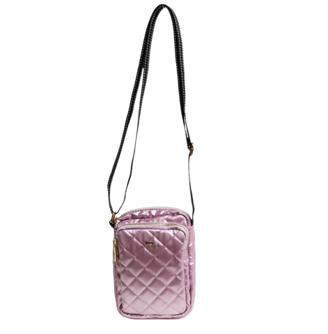 SCOUT Micromanager Crossbody Bag - Pink Quilted