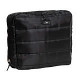 SCOUT All Inclusive Quilted Toiletry Bag Medium - Black Puffer