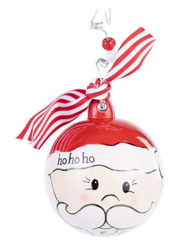 GLORY HAUS Santa Ornament