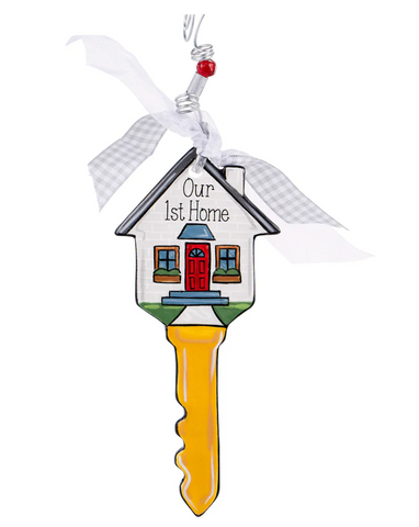 GLORY HAUS 1st Home Key Flat Ornament