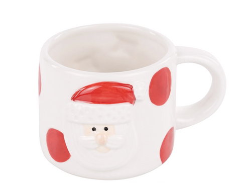 GLORY HAUS Santa Dots Mug