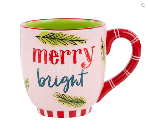 GLORY HAUS Merry & Bright Vintage Mug