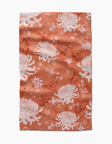 Kitchen Towel - Chrysanthemum Charm