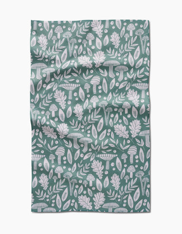 Kitchen Towel - Mushrooms & Leaves