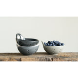 Stoneware Berry Bowl - Charcoal