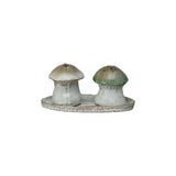 Stoneware Salt and Pepper Shaker with Tray