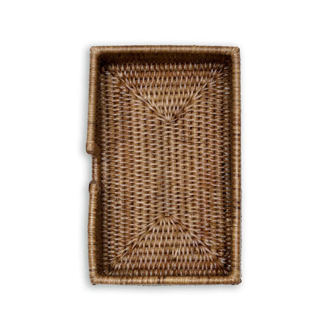 Rattan Guest Towel Holder