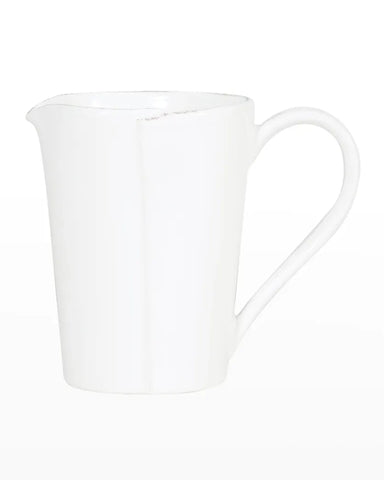 Lastra Melamine White Pitcher