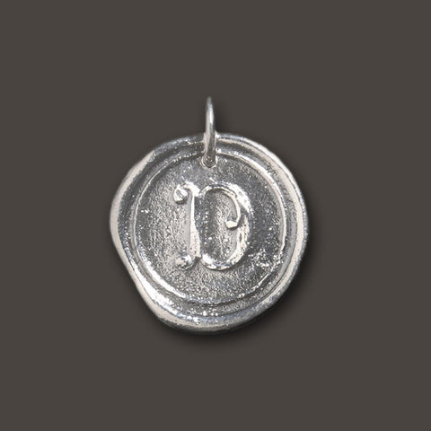 WAXING POETIC Round Insignia Charm "D" by Waxing Poetic